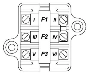 Уаз буханка три предохранителя