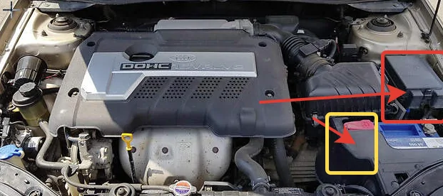 cerato / forte 2004, 2005, 2006, 2007, 2008, 2009 расположение предохранителей под капотом бензин и дизель