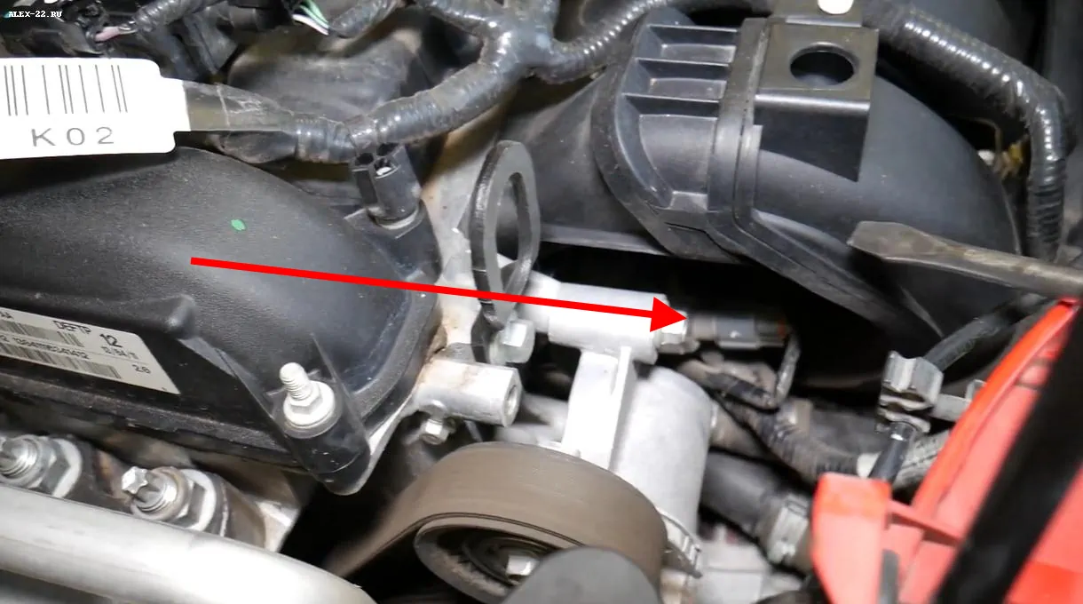 ford focus 3 fuel pressure sensor high location, DEFTP, датчик высокого давления топлива в рейке